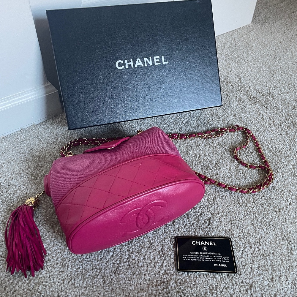 Vintage Pink Chanel Purse
